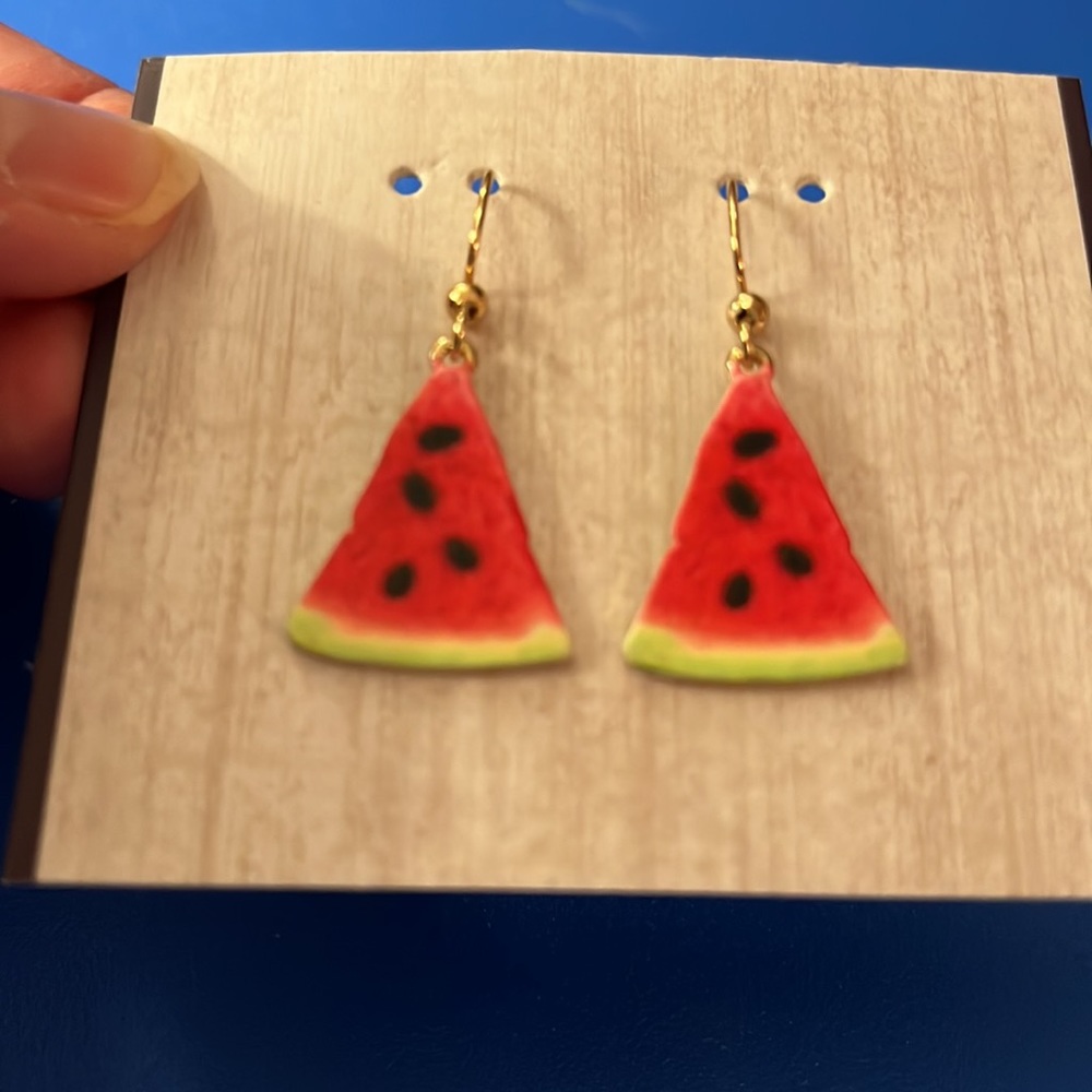 Watermelon Earrings 🍉